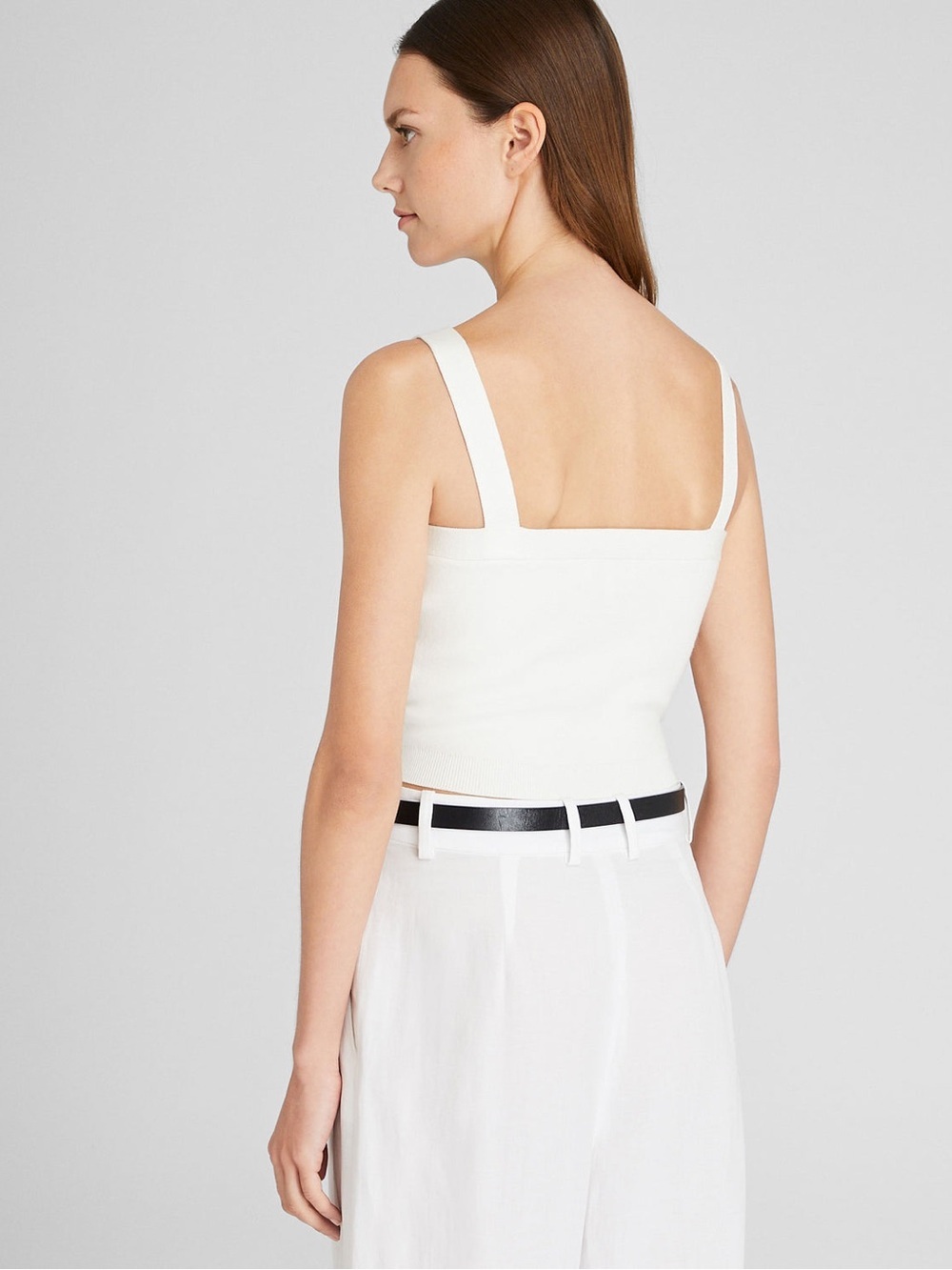 Club Monaco cropped sweater tank sz medium NWT - Picture 3 of 9
